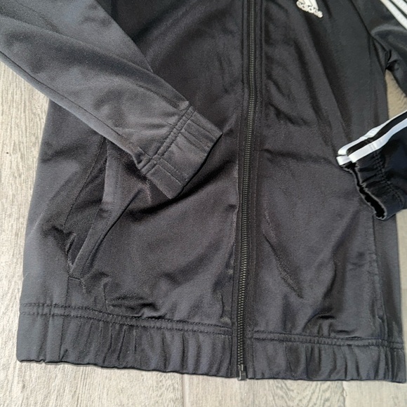 Adidas 3-Stripes Down Jacket in Black - Picture 3 of 10